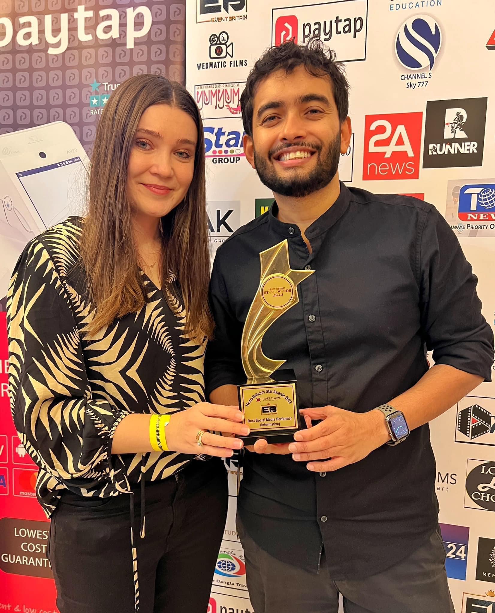 Event Heart Britain star awards givining